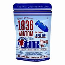 1836 KRATOM 20CT CAPSULE 10PK ATOMIC MAGENDA