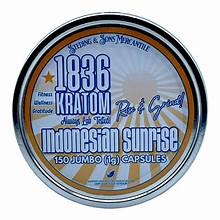 1836 KRATOM 150CT 6PC INDONEISAN SUNRISE