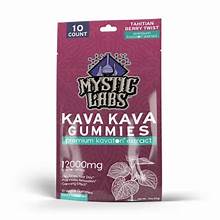 MYSTIC LABS KAVA KAVA GUMMMUES 120000MG TAHITIAN BERRY TWIST