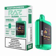 RAZZ DC25000 DISPOSABLE 5CT WINTERGREN